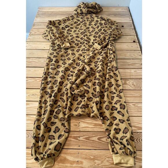 Critter Costume One Piece Cheetah Costume One Size Unisex Brown - Picture 2 of 11